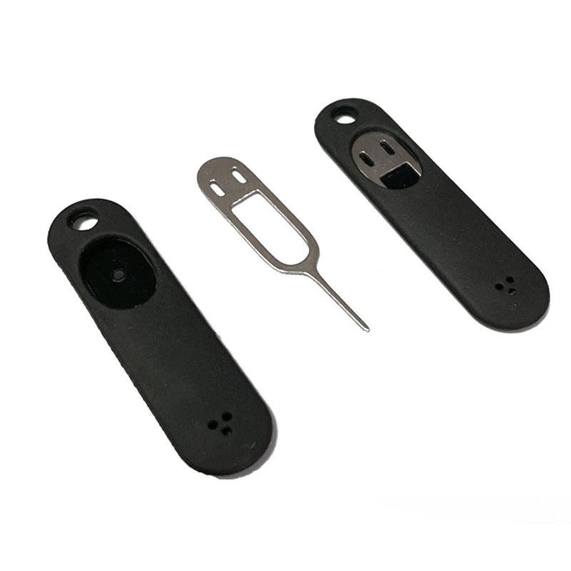 Herramienta de apertura de tarjeta SIM, extractor de tarjeta SIM antipérdida, herramienta de expulsión de tarjeta SIM con funda de silicona