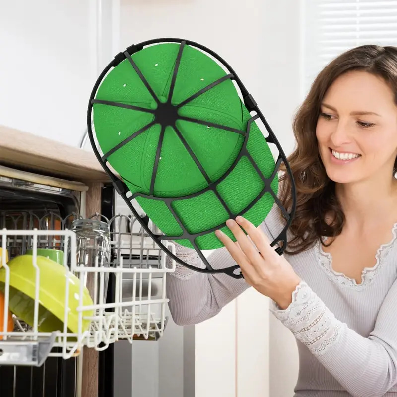 Dismantling And Folding New Hat Washing Tool, Portable And Detachable Hat Drying Rack, Washing Frame Cage Rack