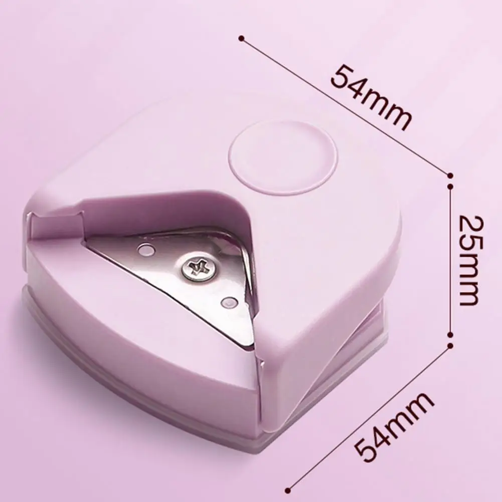 3 In 1 5.4*2.5cm Corner Rounder Paper Photos Scrapbooks Metal Blade R-4 Fillet Corner Cutter DIY Handcraft Paper Craft Tools