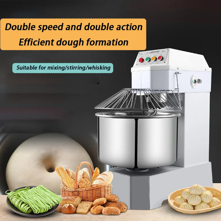 Mixer Komersial untuk Toko Roti, Mixer Planet untuk Adonan Kue, Mixer Stand untuk Makanan, Mesin Pengaduk Adonan Kue
