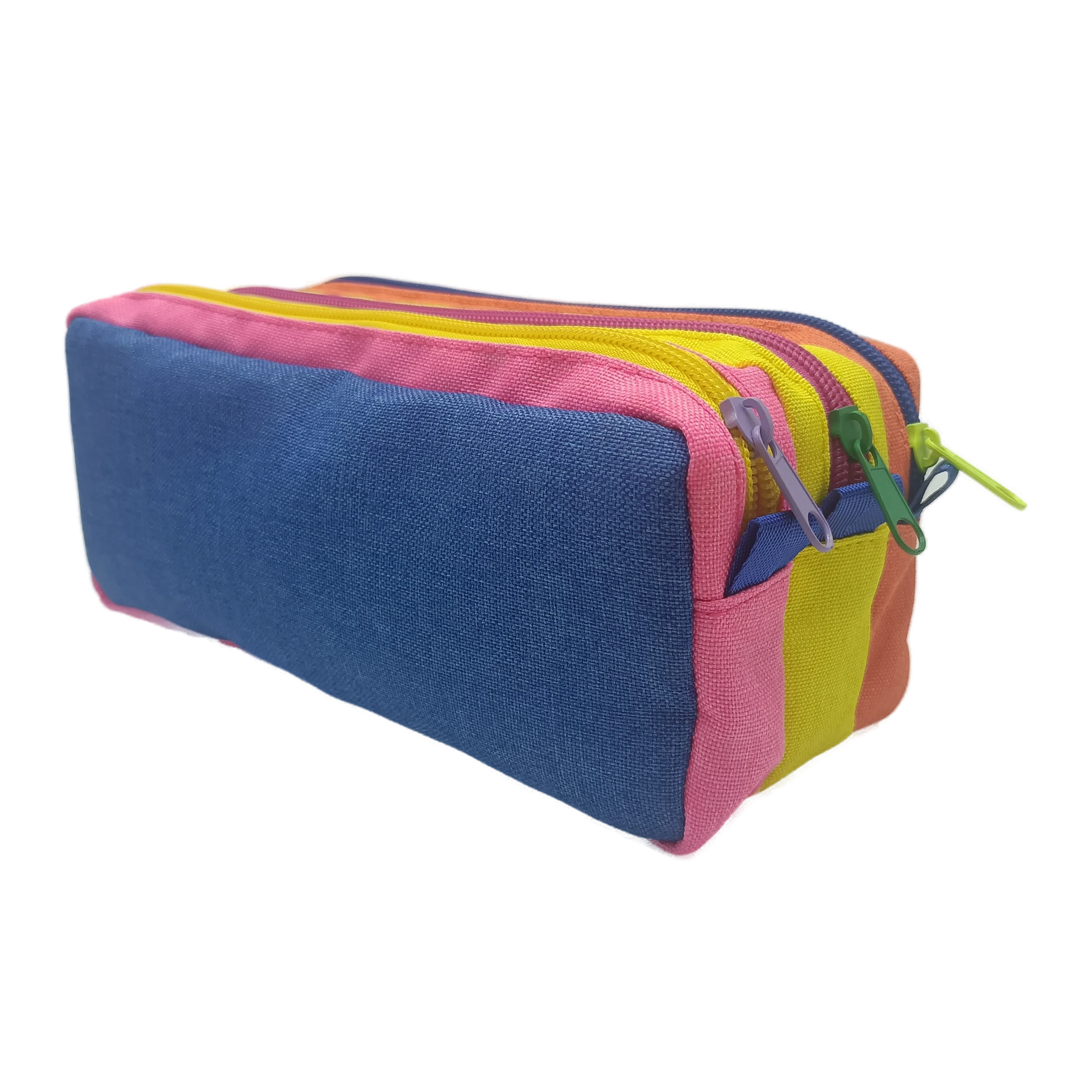 Pencil Case Pencil Box Large Capacity Pencil Pouch Handheld Pen Bag Various Colour Three Compartment for kid boy girl