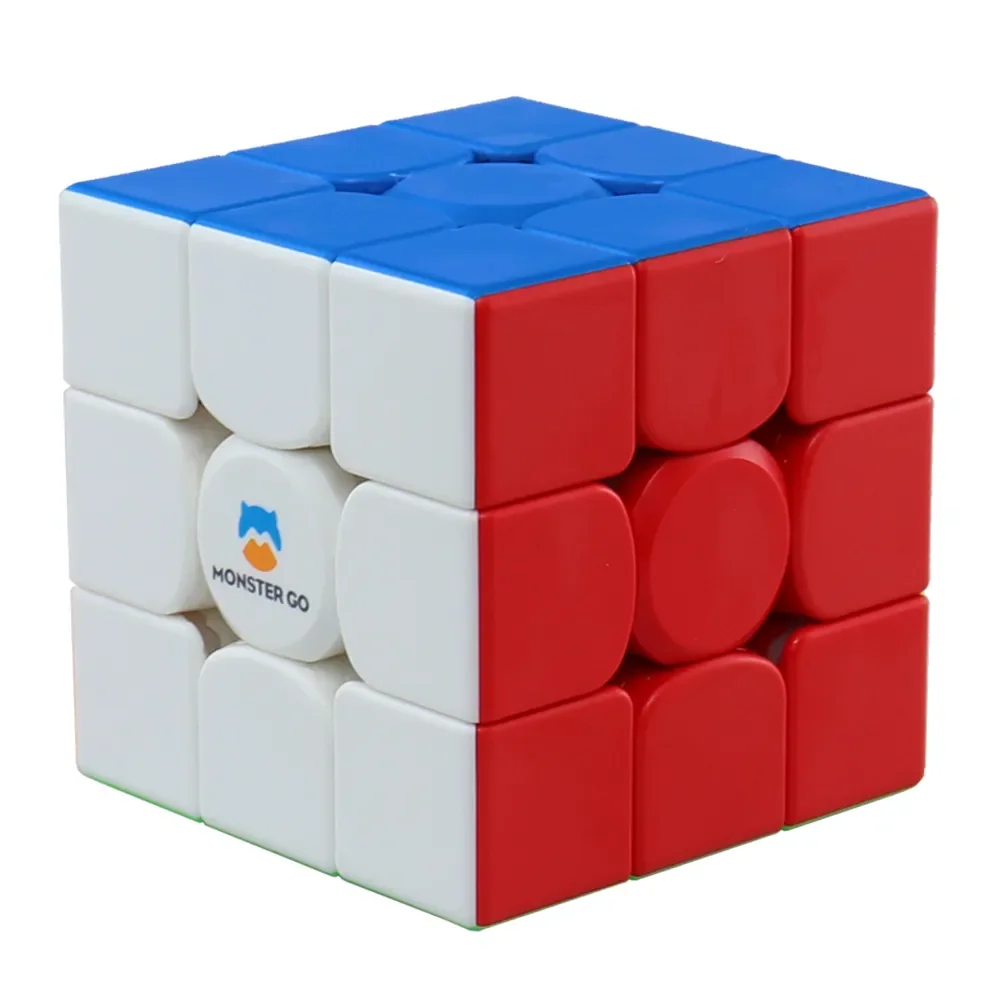 GAN Monster GO 3x3 M EDU Magnetic Magic Speed Cube Stickerless Professional Fidget Toys GAN MSG EDU 3X3 Cubo Magico Puzzle