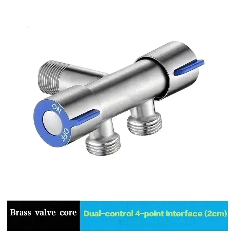 Set spruzzatore per bidet portatile Pistola a spruzzo in acciaio inossidabile Doccia WC portatile Bidet Rubinetto Spruzzatore Ugello per doccia Autopulente