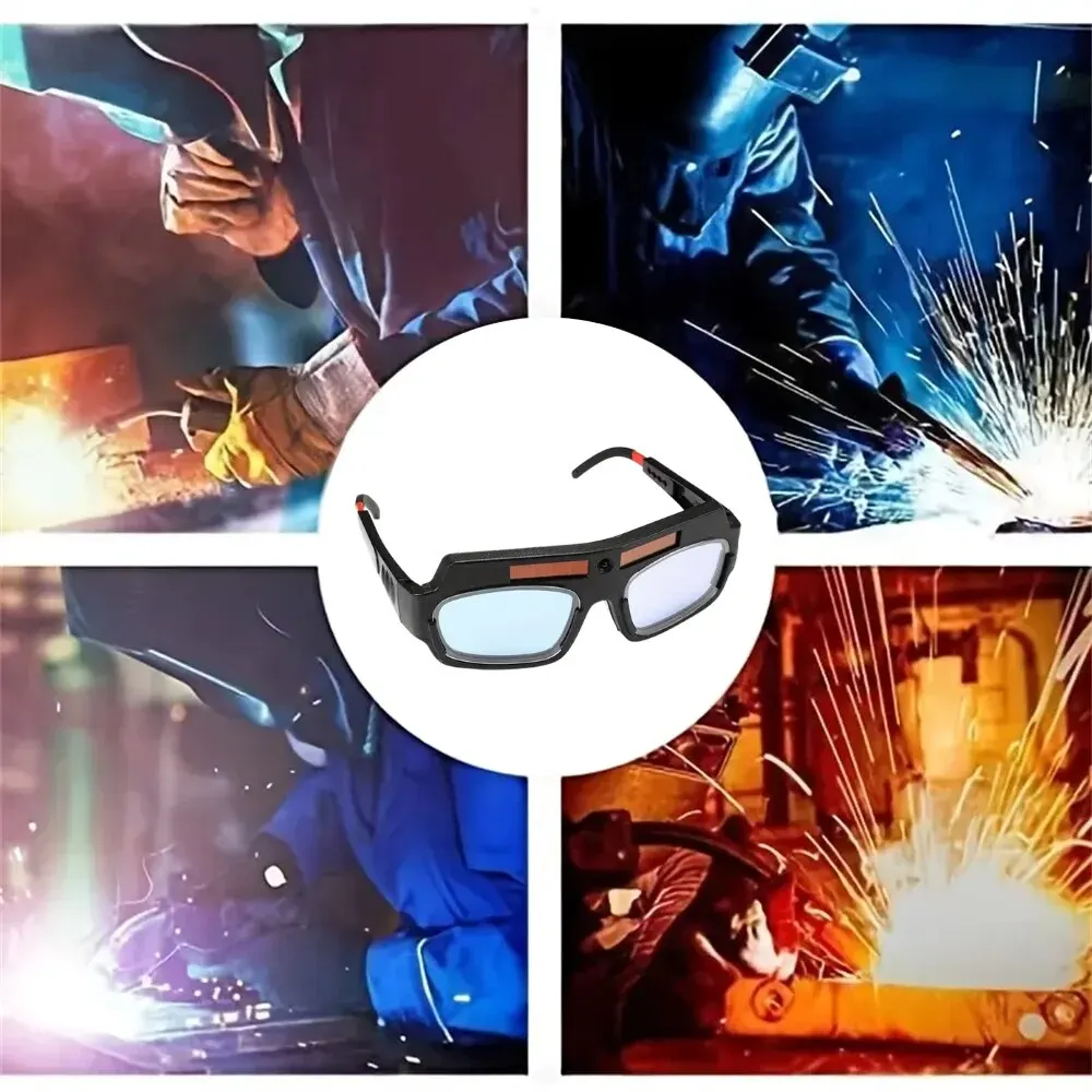Óculos de soldagem com escurecimento automático, óculos especiais para soldador, óculos profissionais, ferramenta de proteção para os olhos