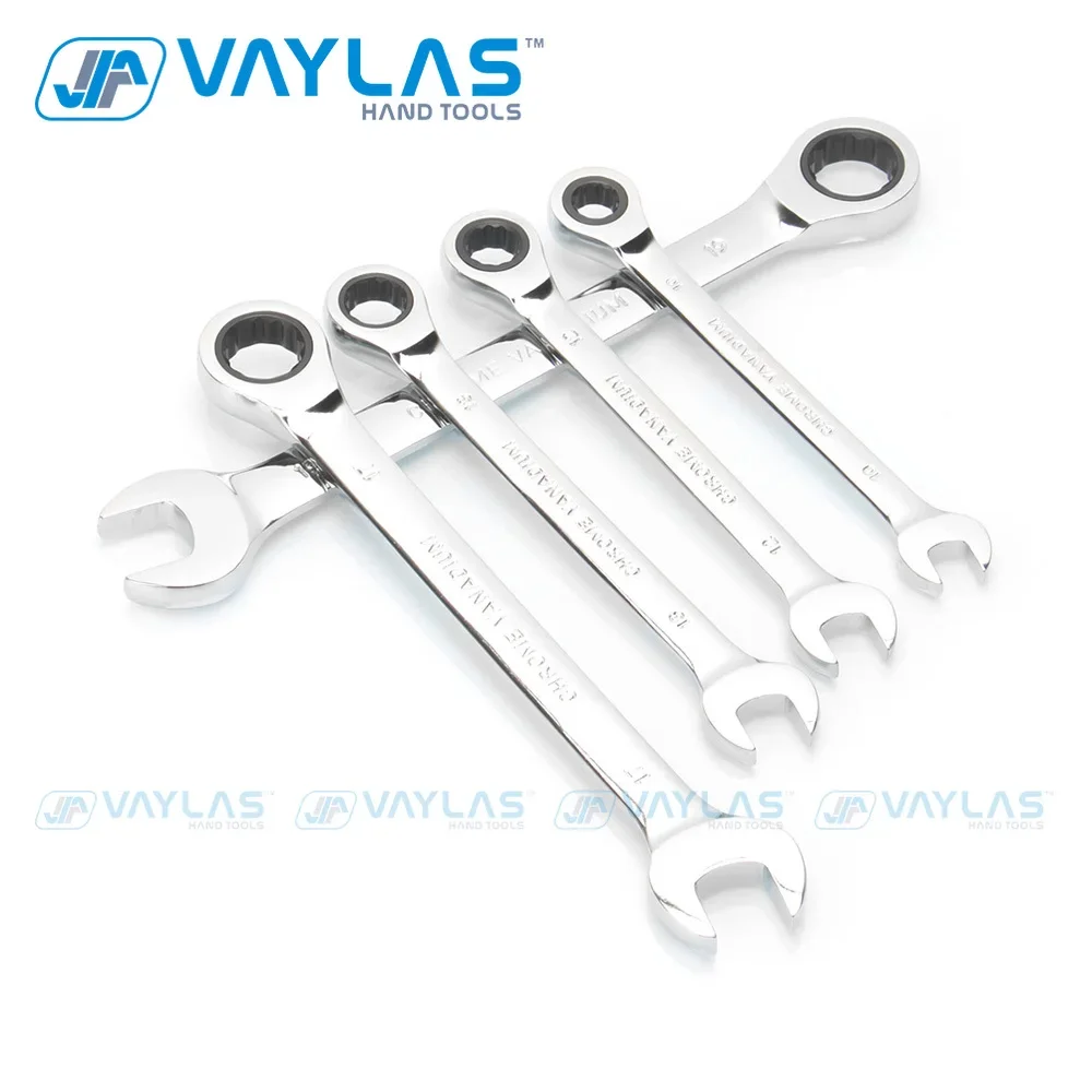 6-32 мм гаечный ключ с храповым механизмом, фиксированная головка, зеркальная полировка, 72 т, многофункциональный инструмент с трещоткой и высоким крутящим моментом, ключи с храповым механизмом, авторемонт, ручные инструменты