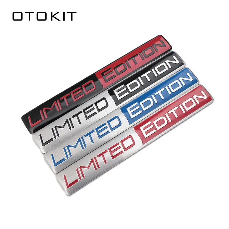 OTOKIT-calcomanía para maletero de coche, edición limitada de aluminio, insignia, emblema para calcomanías de motocicleta, decoración de personalización de automóviles