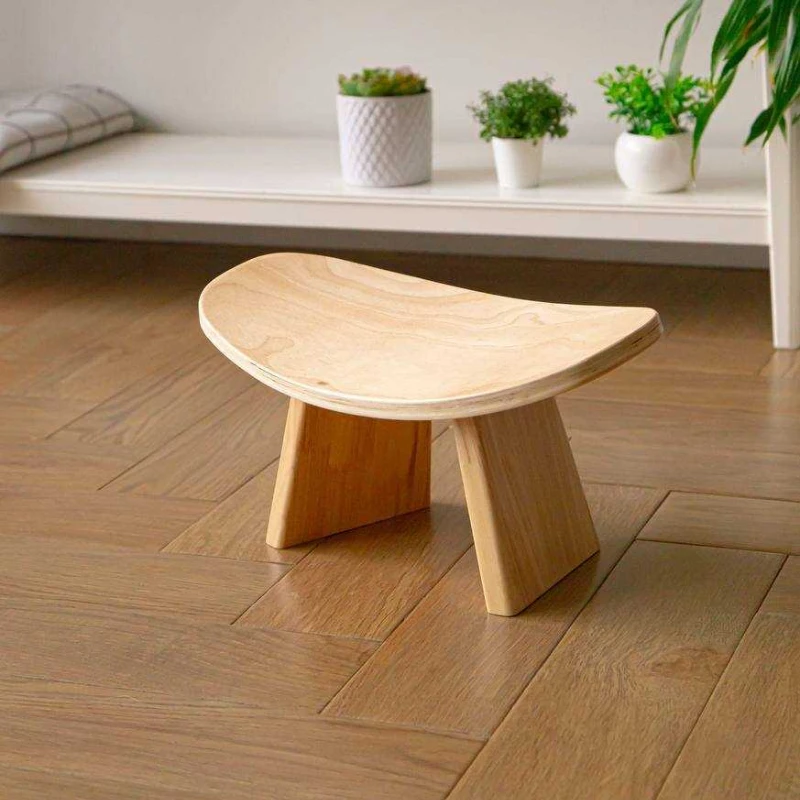 Taburete multifuncional para arrodillarse de Yoga, banco de madera, postura vertical saludable, taburete de Yoga, silla de corrección de meditación, taburetes de entrenamiento