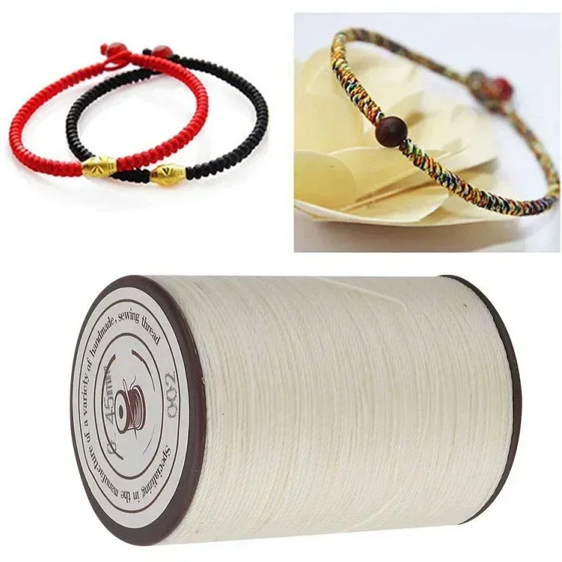 0.35 -0.45 -0.55-0.65Mm 63 Màu Polyester Sáp Dòng Da Thủ Công MaY Sáp Sợi Dây Tròn bao Da May Sáp Chủ Đề Tự Làm