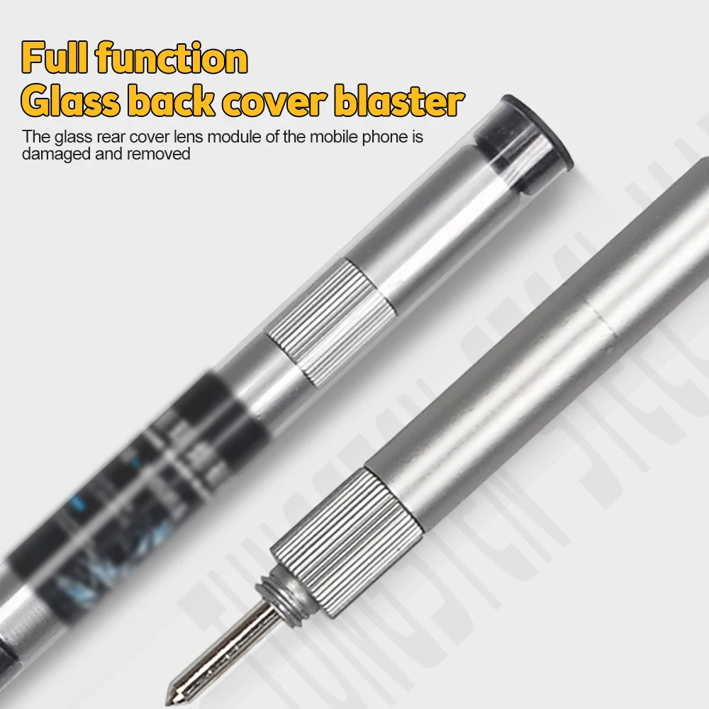 Glas für die hintere Abdeckung des Handys, Strahlstift, Diamantstift, Crack Demolishing Pen, Bruchglas mit fester Spitze