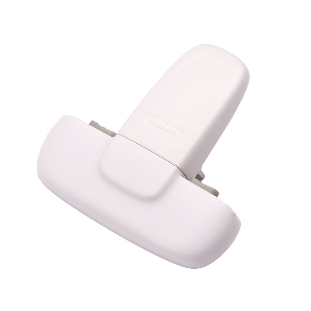 1ชิ้นที่ตู้เย็นในบ้านตู้เย็นตู้แช่แข็งล็อคแบบแม่เหล็กดูดประตูสำหรับเด็กวัยหัดเดินล็อคความปลอดภัยของเด็กเด็ก