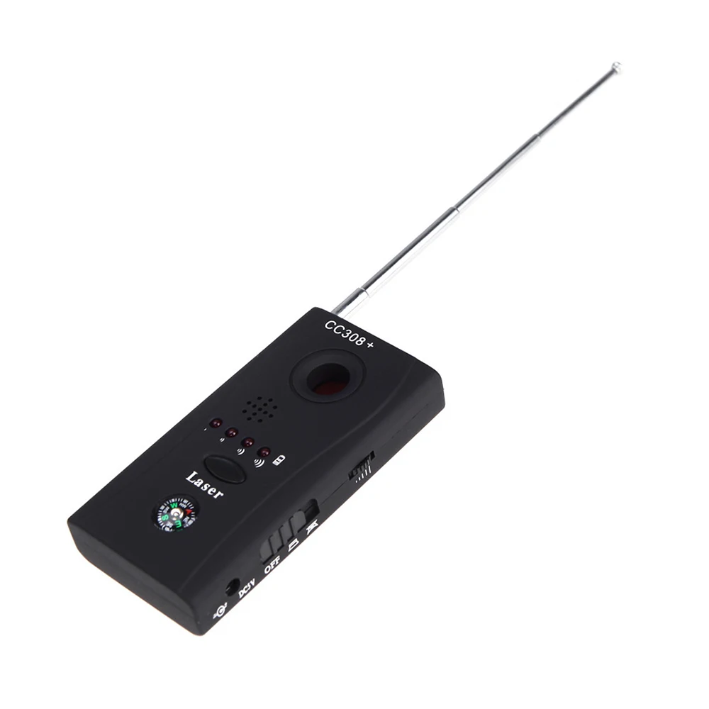 CC308+ Radio Wave Signal Detect Camera Full-range WiFi RF GSM Device Tracer Full Range Scan Wireless Camera Lens Signal Detecto