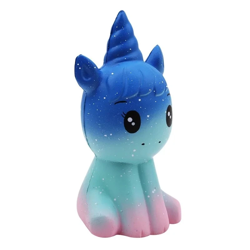 Novo mole bonito unicórnio simulação animal boneca pu pão lento subindo perfumado macio squeeze brinquedo alívio do estresse para o miúdo presente de natal