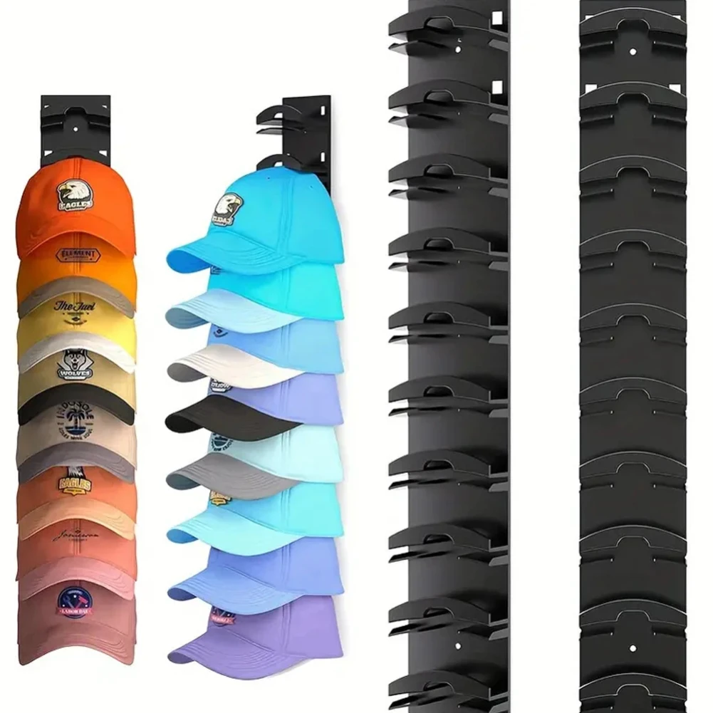 1PC Hat Organizer Hat Multifunctional Storage Wall Organizer Baseball Cap Storage Home Decoration New Year Gift