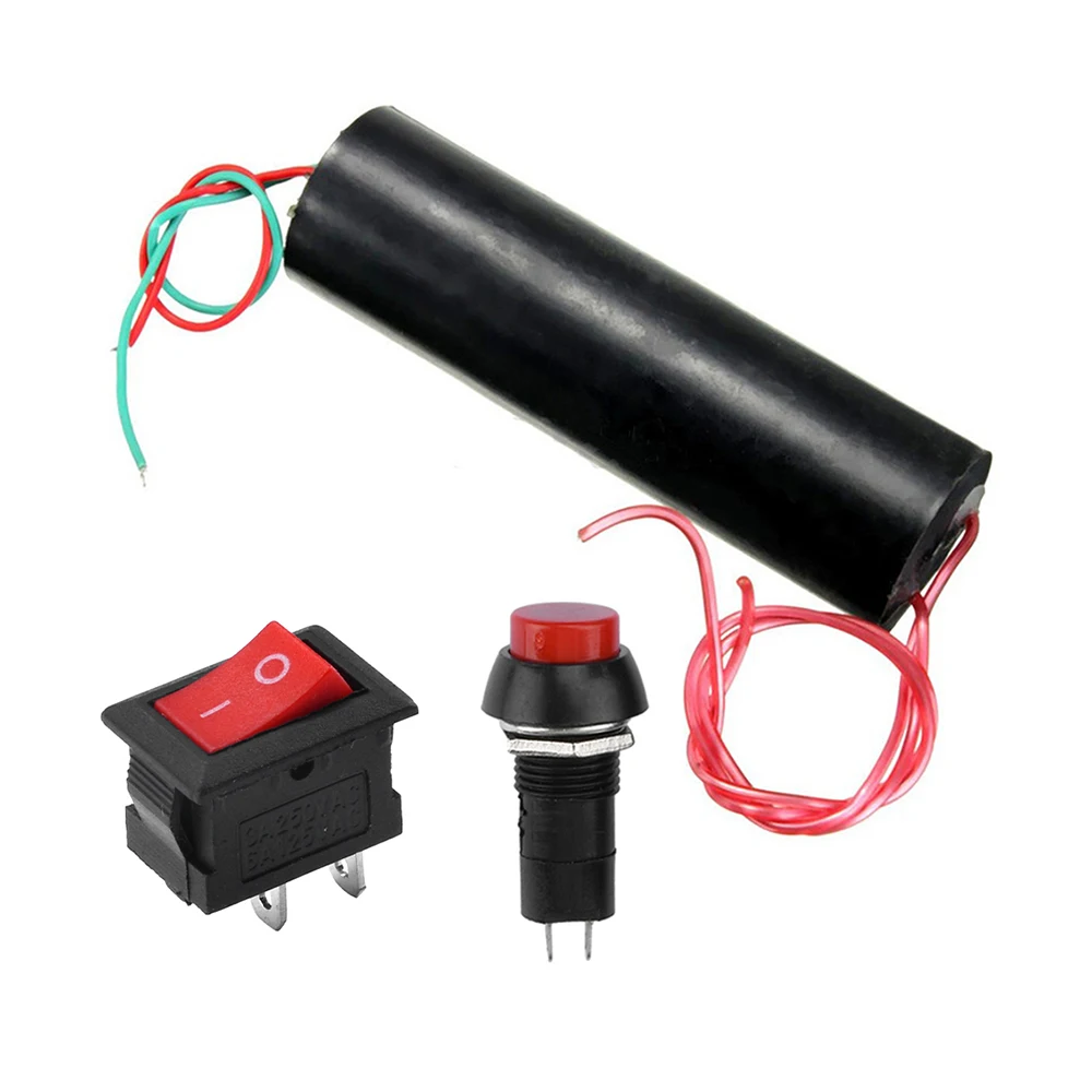 DC 3,7-6V 50KV 200KV 400KV 800KV generador de alto voltaje módulo de alto voltaje de arco de pulso módulo de fuente de alimentación de refuerzo