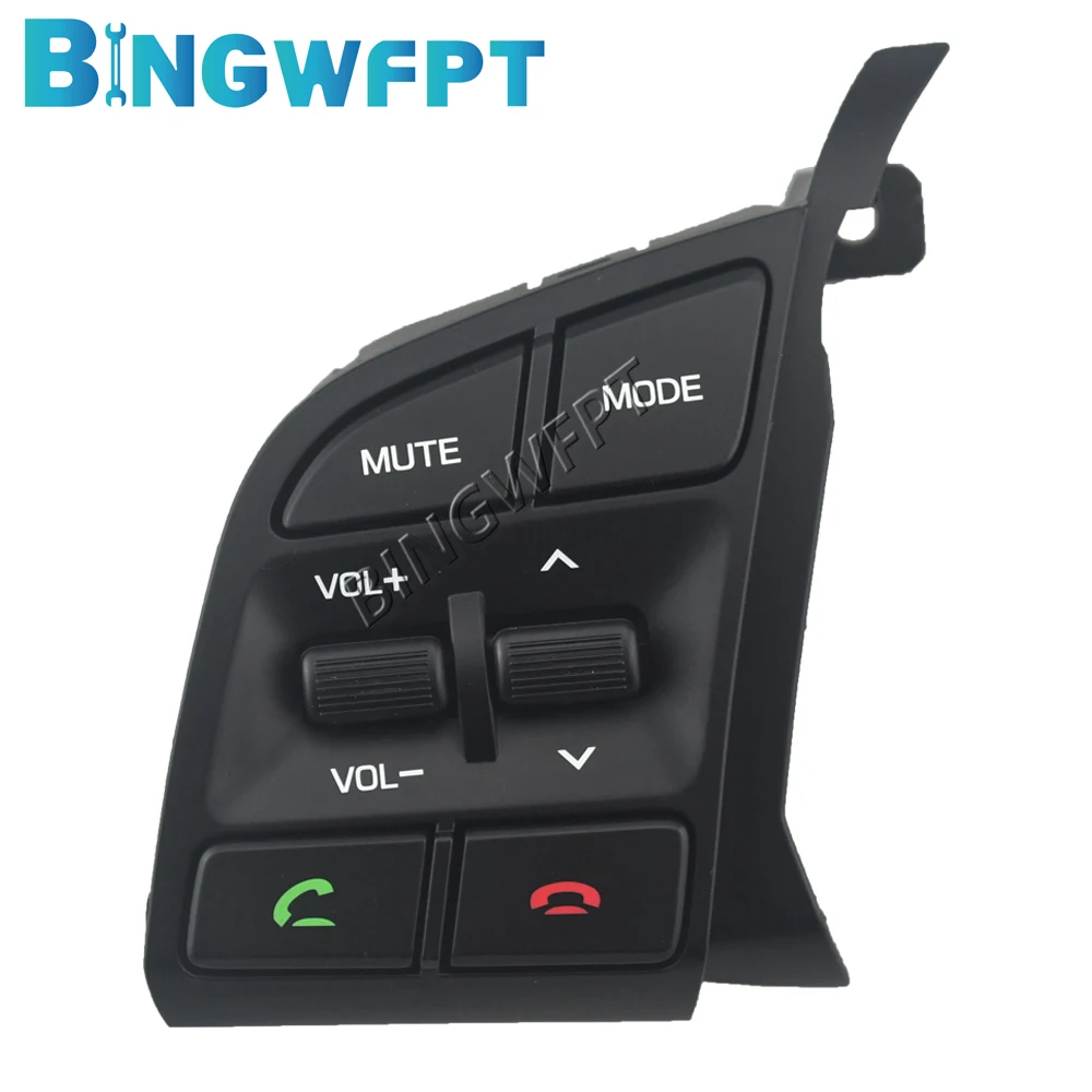 For Hyundai Tucson 2015-2019 96710-D3500 Steering Wheel Remote Control Switch Volume AdjustButton Bluetooth Button Music Switch
