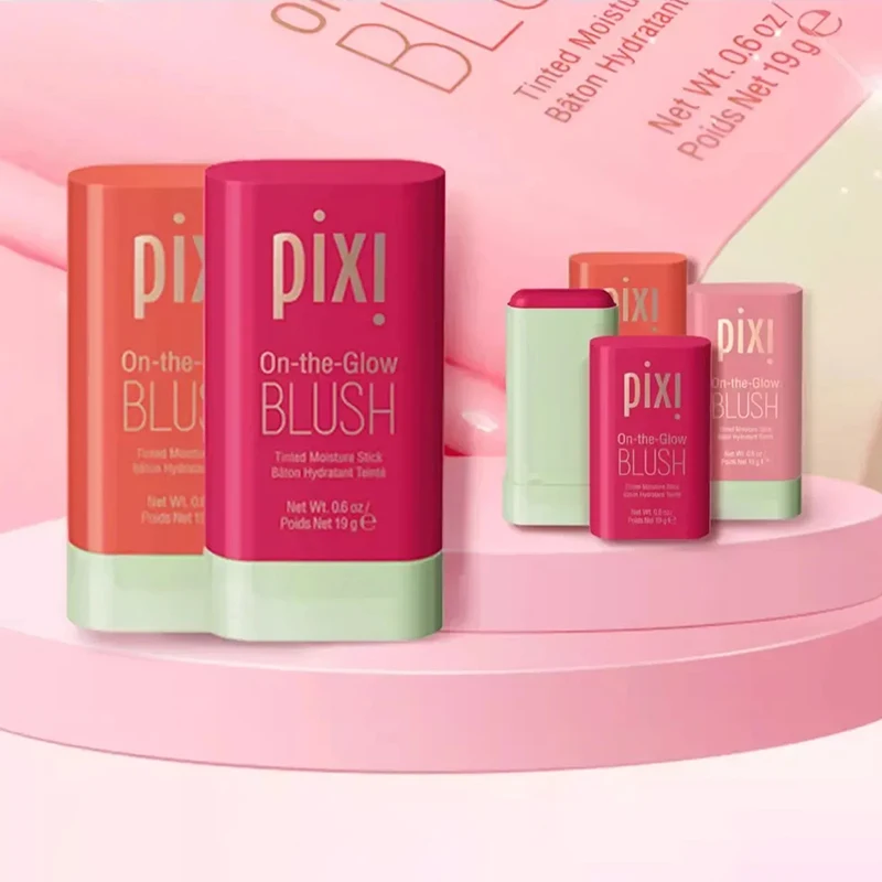 Mejilla 3 en 1 labio teñido rubor húmedo en barra brillo sedoso colorete crema colorete cosméticos tubos mate contorno maquillaje cosméticos
