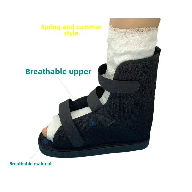 หักรองเท้าอุ่นพลาสเตอร์เท้าพลาสเตอร์เท้าพิเศษรองเท้าสําหรับเท้าหัก,ได้รับบาดเจ็บ Sheath, บวมฟุตรองเท้าแตะผู้ชายผู้หญิง