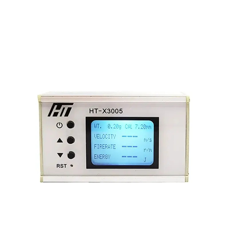 Compteur de Vitesse de Tir avec Écran LCD Rétro-Éclairé, Chronographe de Mesure de l'Énergie, Balle