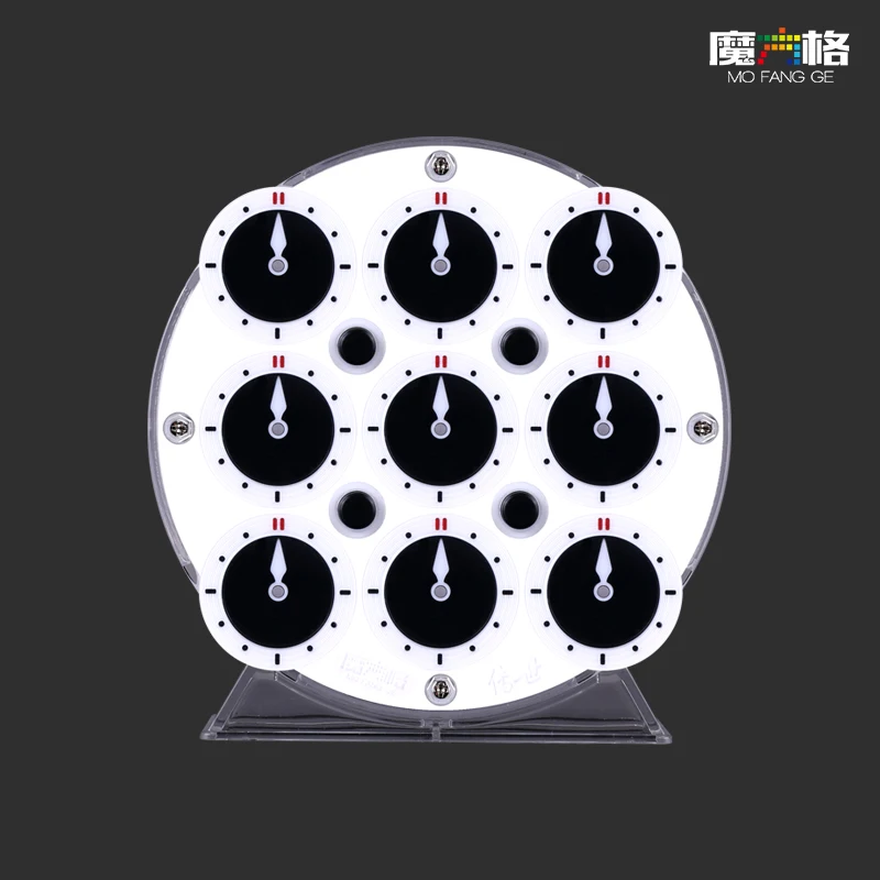 [JudyCube] QiYi Zegar Liliowa Puzzle Qiyi Zegar magnetyczny Qiyi Chuanshi Zegar Kostka Puzzle Prędkość Magnes Zegar Zabawki edukacyjne Prezent