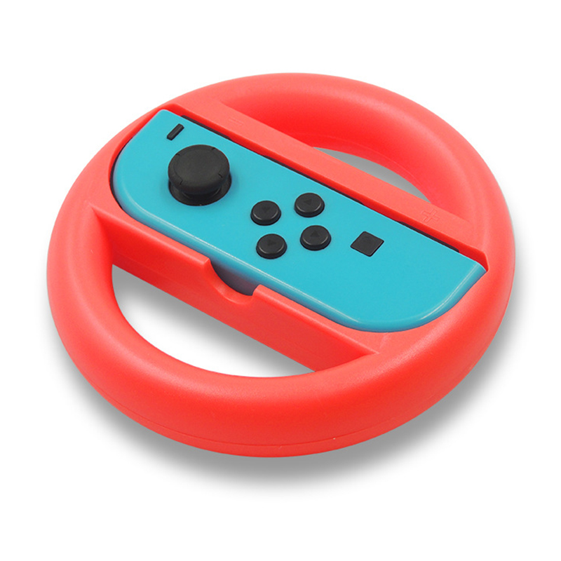 Controlador de volante de juego, soporte de mango, controlador JoyCon, accesorios para consola de juegos Nintendo n-switch, 2 uds.