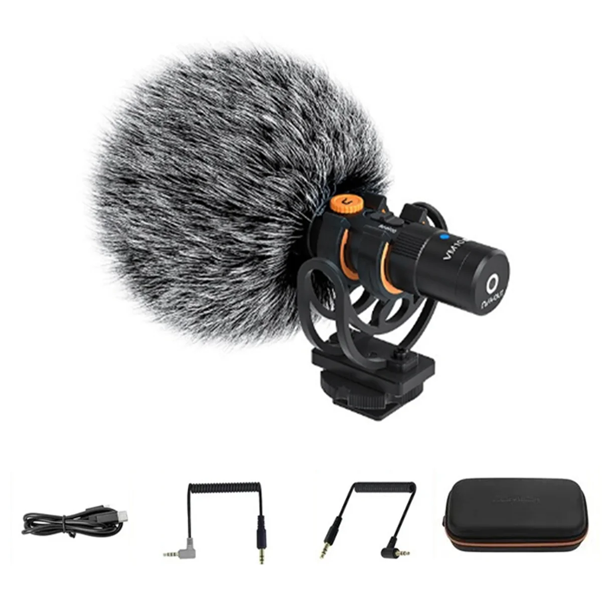 VM10 PRO Camera Microphone with Shock Mount, for , Android and DSLR