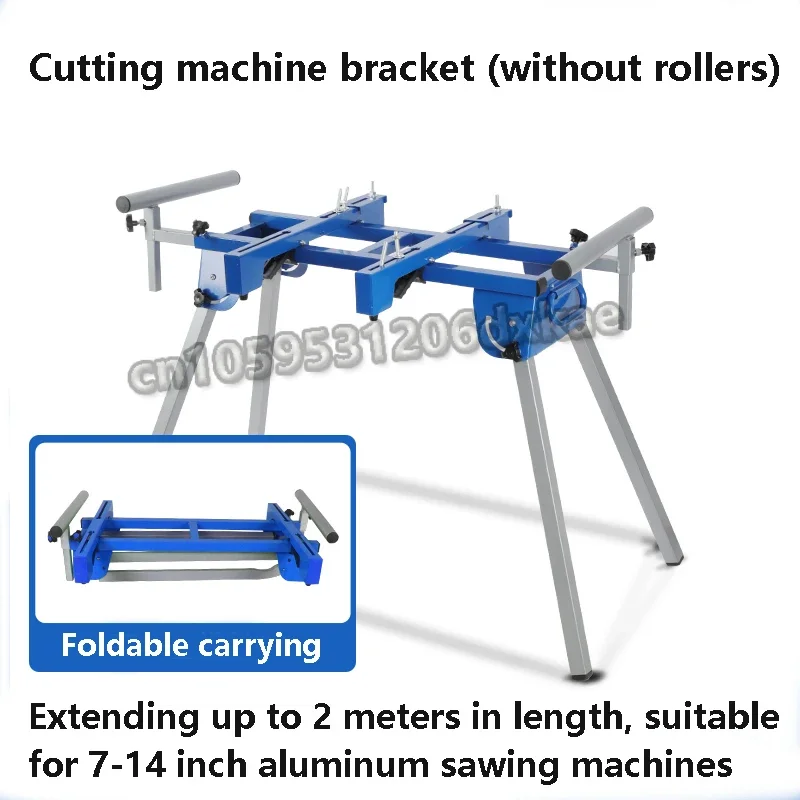 Portable Aluminum Machine Miter Saw Cutting Machine Bracket Multifunctional Workbench Woodworking Table Mobile Bracket