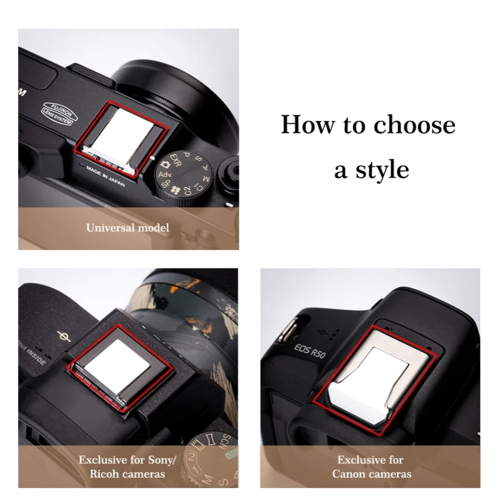 Camera Metal Soft Release Button Shutter Button Hot Shoe Cover For Sony A7C2 Fujifilm XT50 X100VI Xhalf XM5 XE4 Nikon ZF Leica