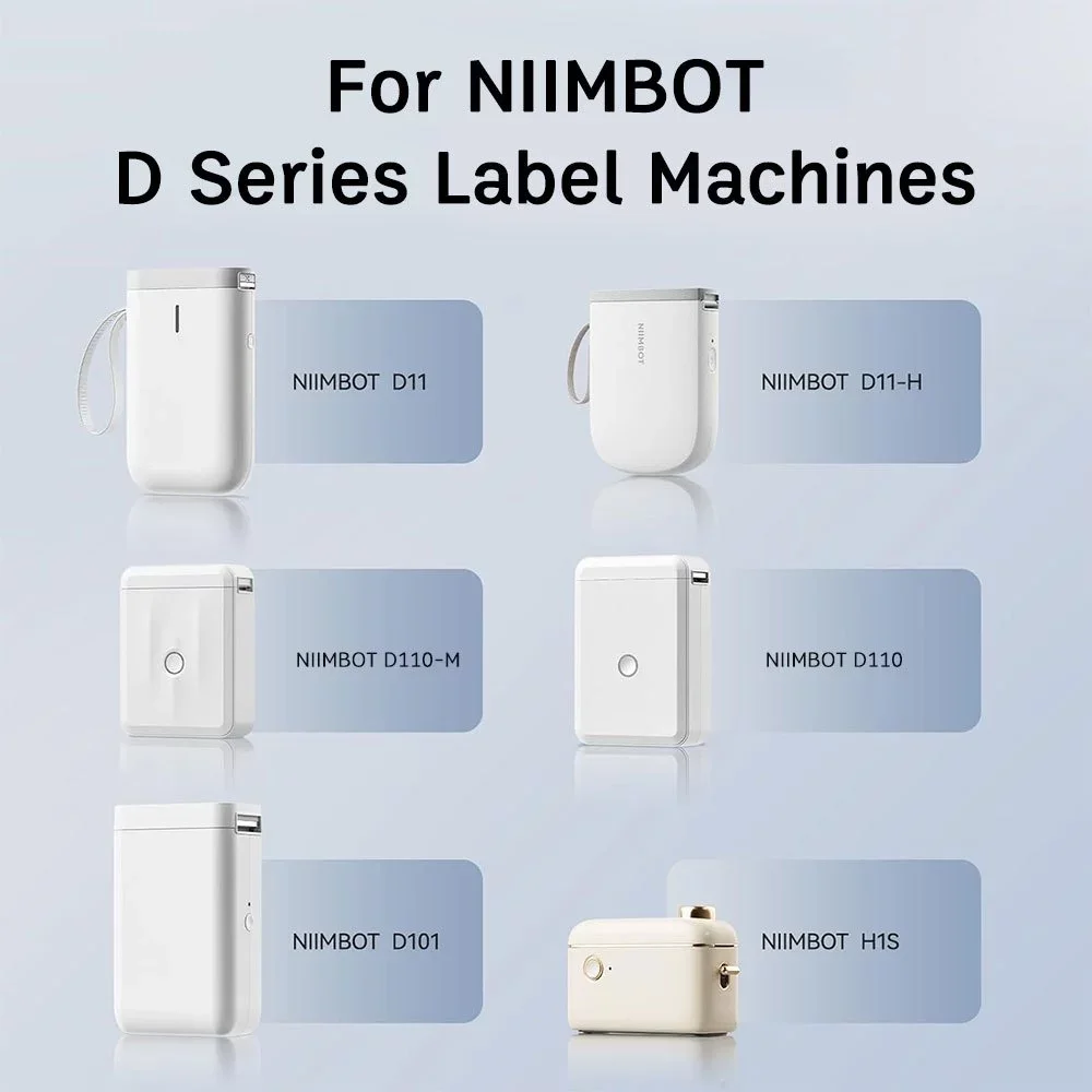 NiimBot D11/D110/D101 Glow-in-the-dark Schakelaar Thuis Stickers Thermische Label Roll Afdrukken papier voor Thermische Label Printer