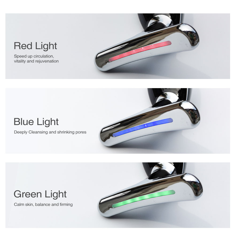 La terapia della luce rossa ha condotto la macchina di serraggio per il ringiovanimento della pelle del viso per il dispositivo di bellezza del viso e del collo