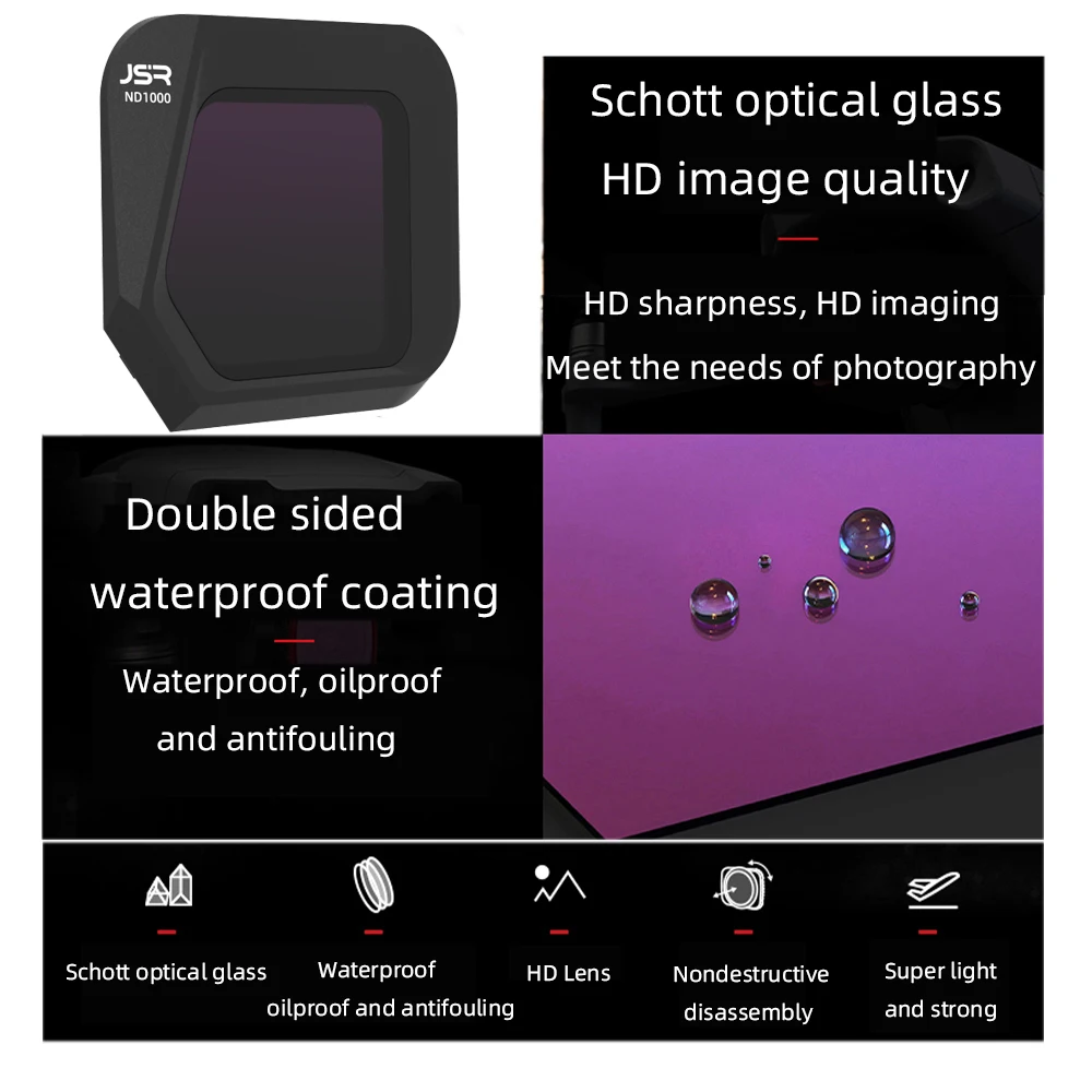 Filter lensa untuk DJI MAVIC 3 klasik Filter kamera UV CPL ND Set Filter ND256 ND1000 NDPL STAR untuk Mavic 3 aksesoris klasik