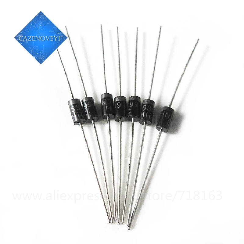 50PCS 1N5817 1N5819 1N5399 1N4937 1N4004 Schottky Gleichrichter Diode 1N4001 1N4007 UF4007 HER107 FR207 FR157 FR107 RL207 DO-41
