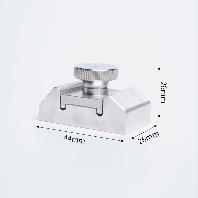 Allsome resistente liga de alumínio lixa rack moagem clipe canto interno avião polimento mão lixa couro borda moedor