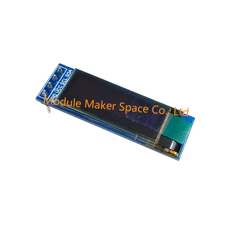 Modulo display OLED da 0,91" Schermo verticale 128*32 SSD1306 - Interfaccia I2C a 4 pin per Arduino/sistemi integrati per lotto Smart home