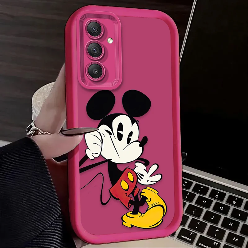 Casing Disney Lovely Mickey Minnie untuk Samsung Galaxy A54 A05S A05 A34 A24 A14 A53 A33 A23 A13 A52 A52S A32 A22 A12 A71 A51 A31