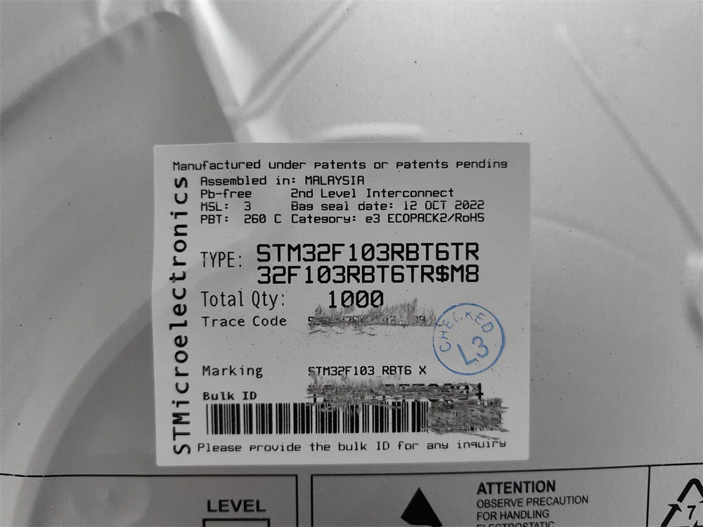STM32F103RBT6 En stock Envío 48 horas