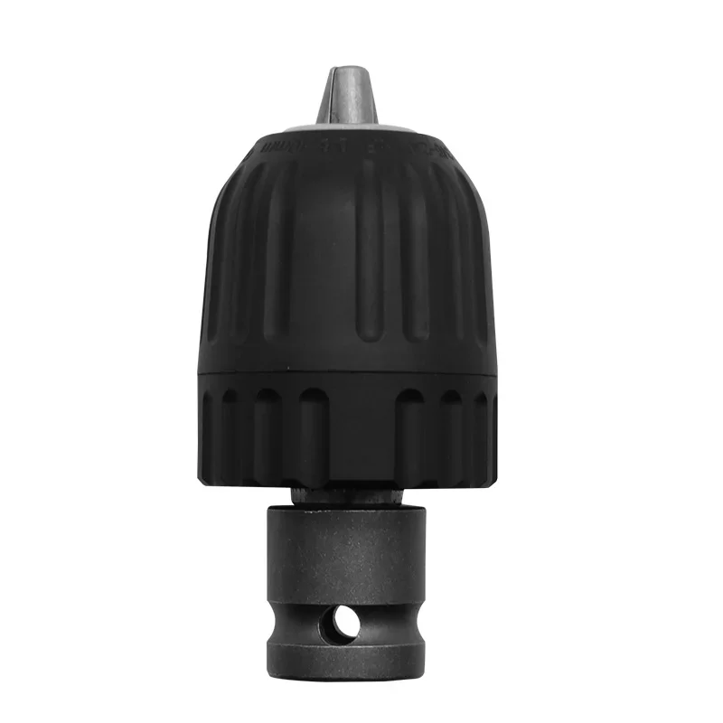 3/8-24UNF 0.8-10MM Keyless Drill Chuck Clip  Thread Drill Bit Adapter For Impact Drill Unique Patent Locking Function