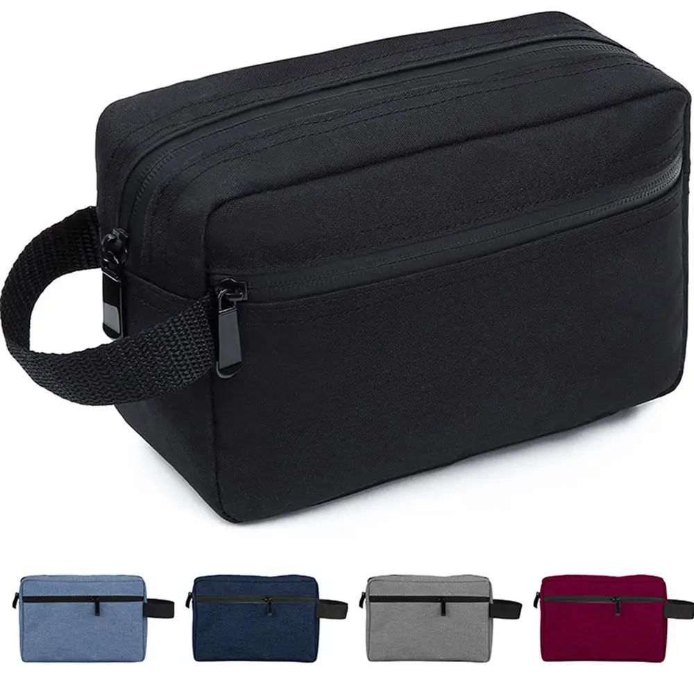 Leinwand Kosmetik taschen reisen wasserdichte Toiletten artikel waschen Handtasche Make-up Notwendigkeiten Fall staub dichte elektronische digitale Aufbewahrung tasche