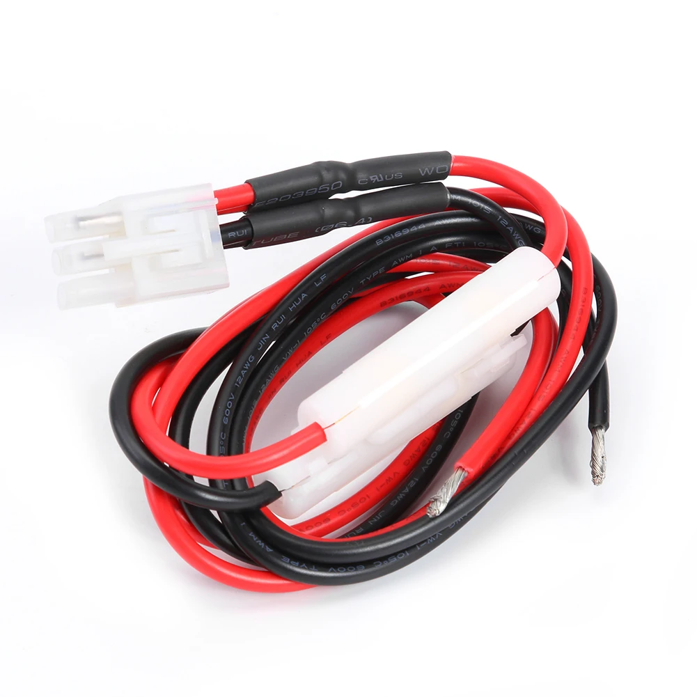 Carregador de energia cabo fio para ICOM, onda curta, resistência a alta temperatura, 105 graus, 1m, 30A fusível, 6 pinos, IC-725A, 706, 7400
