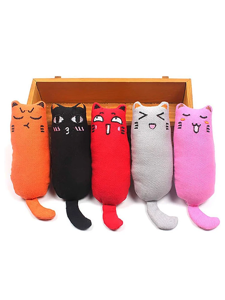 Lustiges interaktives verrücktes Katzenspielzeug, Haustier, Kätzchen, Kauen, Zähneknirschen, Katzenminze, Spielzeug, Krallen, Daumenbiss, Katze, Minze, Spiel, Kissen