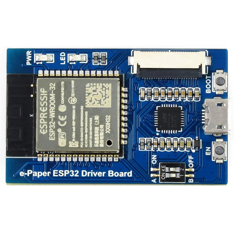 Waveshare Universal E-Paper Driver พร้อม WiFi Bluetooth SoC ESP32 Onboard รองรับ SPI E-Paper ดิบแผง