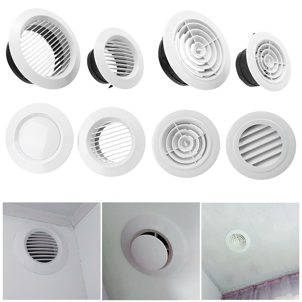 Verschiedene Formen Entlüftung ventil Kühlergrill Luft zirkulation öffnungen Abdeckung 150/mm runde Kanal Lüftungs abdeckung Zubehör