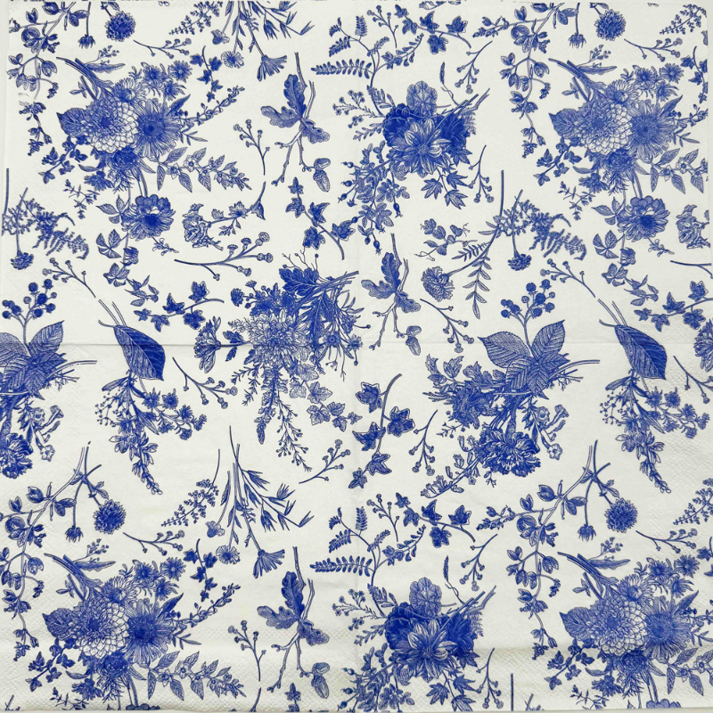 Papier carré chinois Industries celle, papier pour gril à bouche, set de table d'hôtel, serviette en papier bricolage, papier papillon Sophia Bart, 33x33cm, 20 pièces par paquet