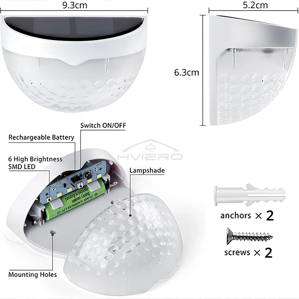 LED ソーラーフェンスランプ屋外防水ウォールライト波形ライトフェンステラスガーデンパス装飾ライトウォームホワイト
