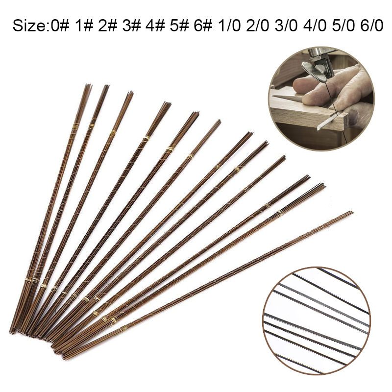 12-144 Teile/los Schmuck Verarbeitung Sägeblätter Schmuck Hand Metall Schneiden Jig Klingen Holz Hand Handwerk Werkzeuge