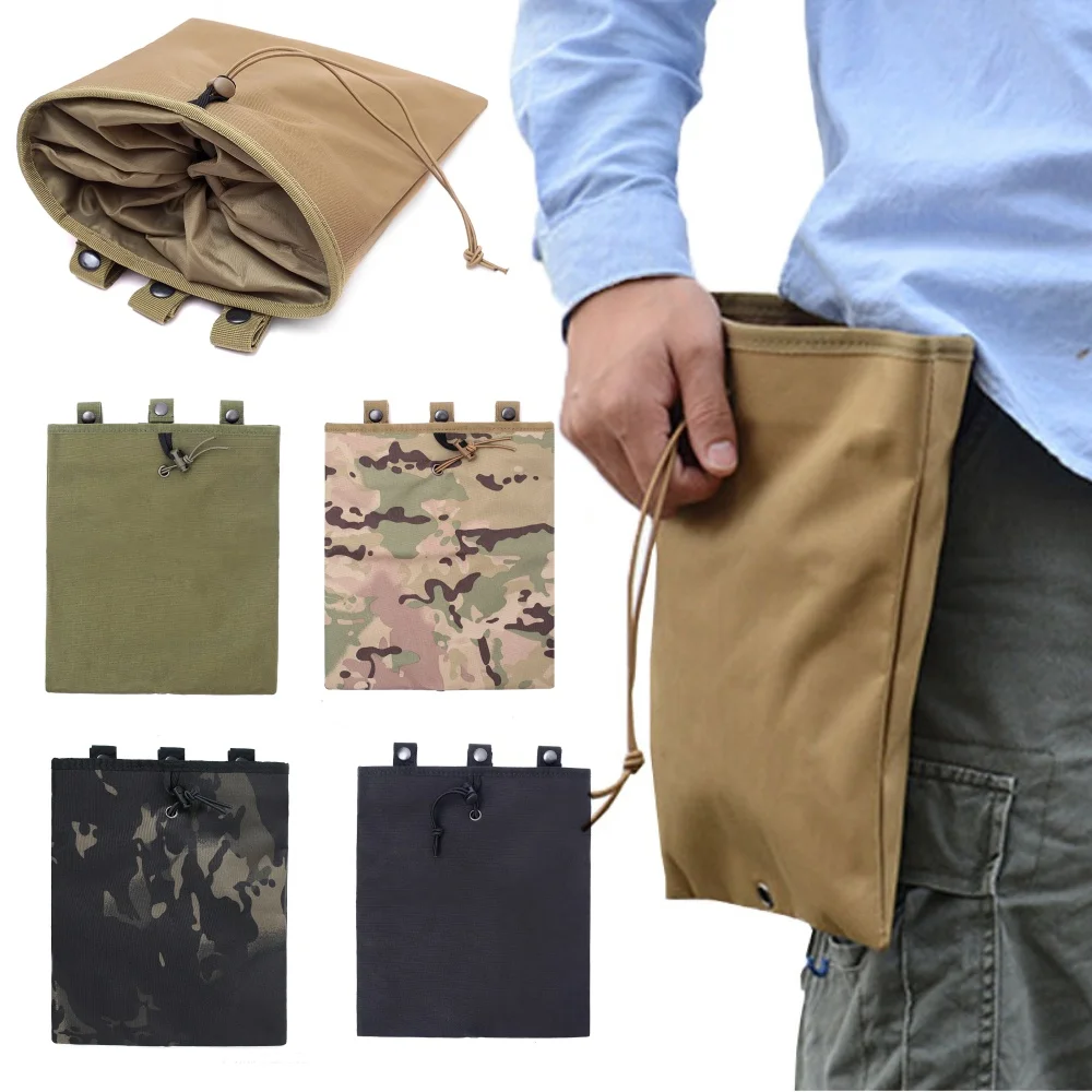 Grande molle revista despejo gota bolsa edc recuperação cintura saco ao ar livre caça acessórios sacos mag titular bolsas
