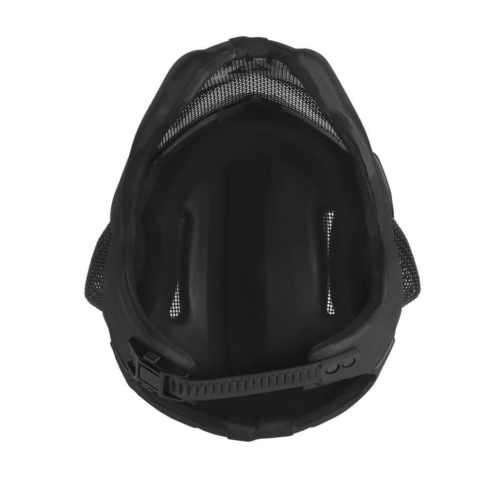 Casco táctico de cara completa, máscara de Calavera, militar, caza, Airsoft, Paintball, casco protector, juego de guerra, seguridad del ejército, ligero