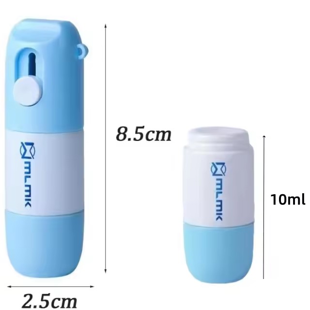 20/10ML Thermal Paper Correction Fluid with Unboxing Knife Portable Durable Thermal Paper Data Identity Protection Fluid Eraser