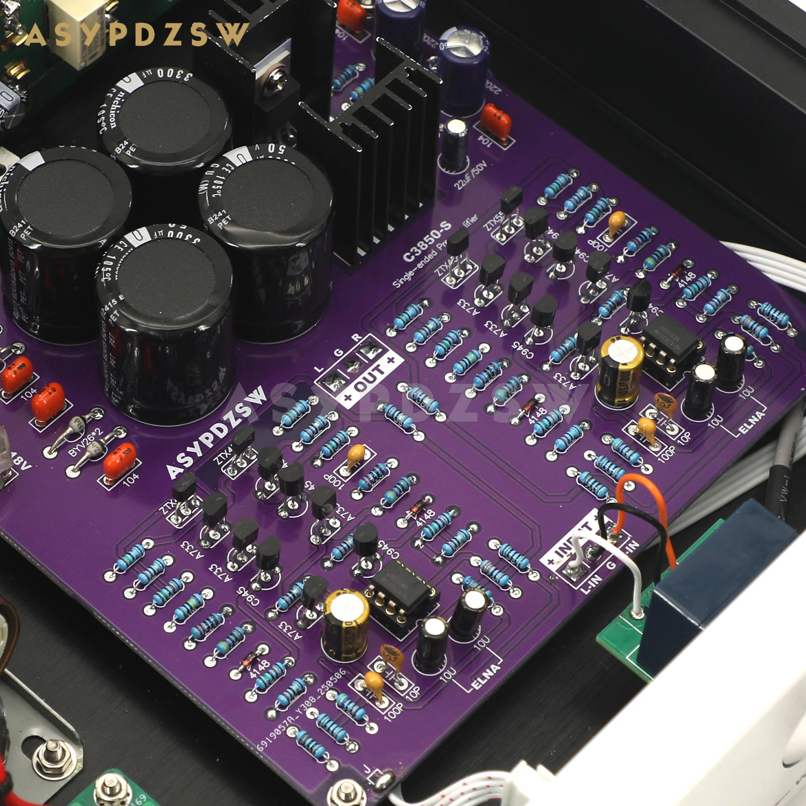 HIFI C3850-S Single-ended Class A Preamplifier With 3 Way RCA input Reference Accuphase C-3850