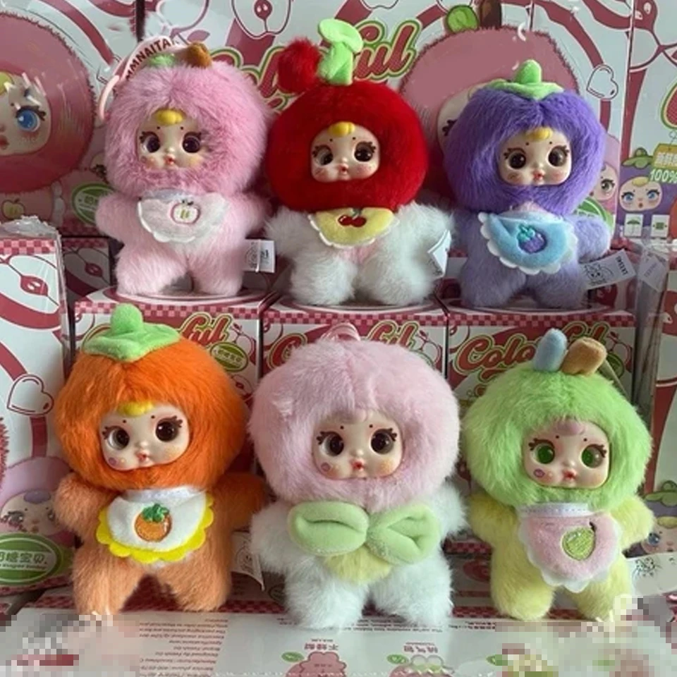 Nommi Yooki MM Candy Fruity Plush Series Toy Blind Box Kreatywna Urocza Dekoracja na Biurko Modny Winylowy Figurka Kolekcjonerska 2026 Nowość