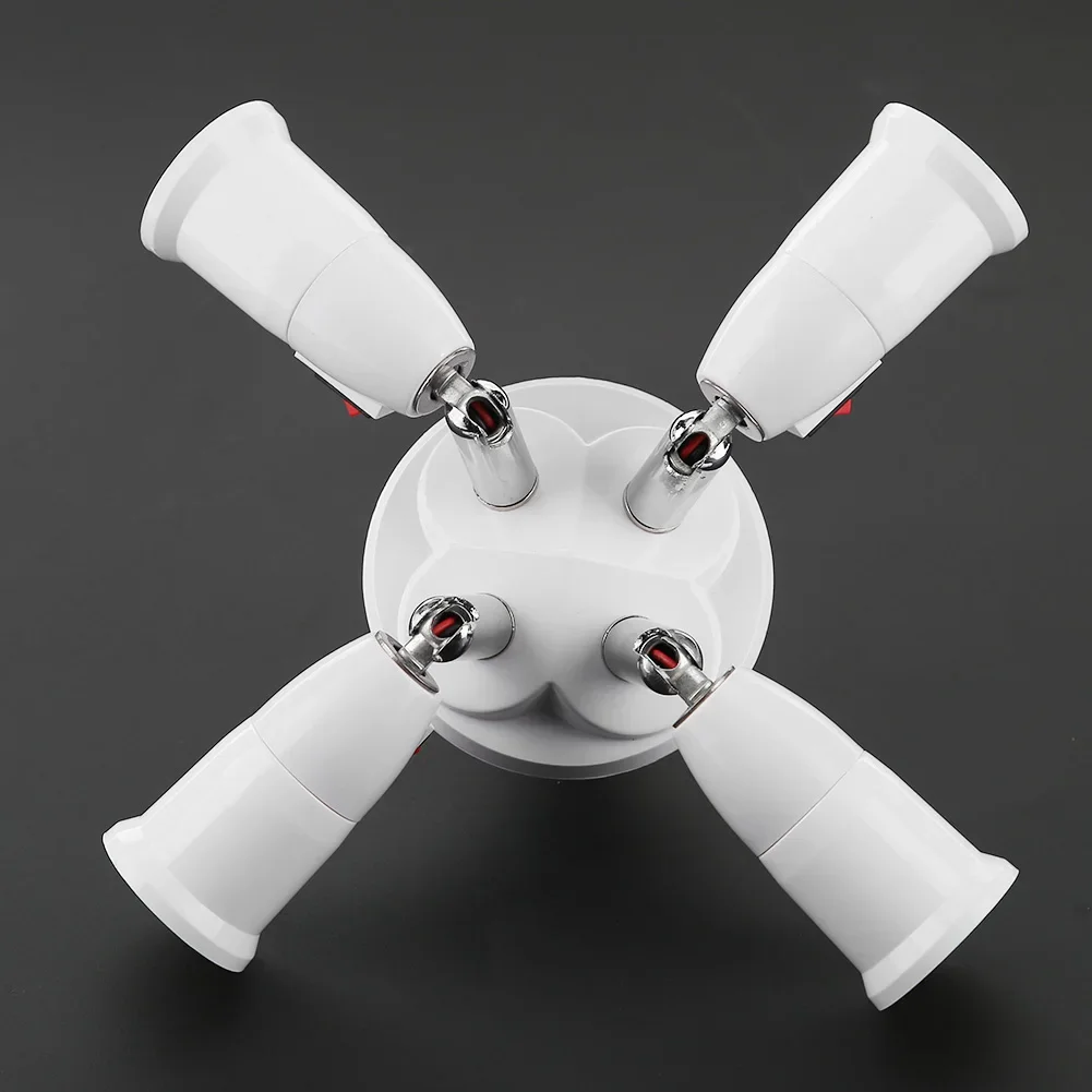 E27 2/3/4/5 w 1 konwerter żarówek LED Adapter gniazda standardowy konwerter podstawy lampy do domowego oświetlenia komercyjnego